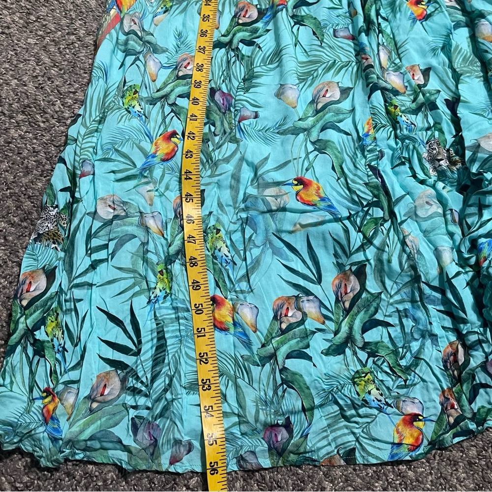 Johnny Was Taina Paneled Cover Up Maxi Dress Size S - Picture 11 of 13